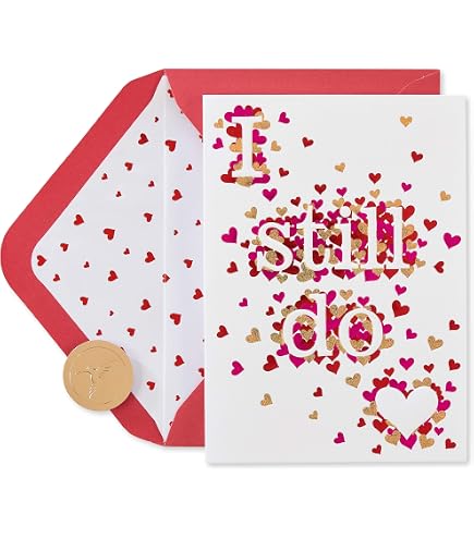 Papyrus Valentinstagskarte Für Die Ehefrau – „Forever Valentine“, Mit Edelsteinen, Pailletten Und Samt Verziert