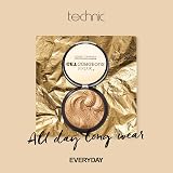 Technic Get Gorgeous Highlighting Powder 24CT Gold Shimmer Face Highlighter view 3