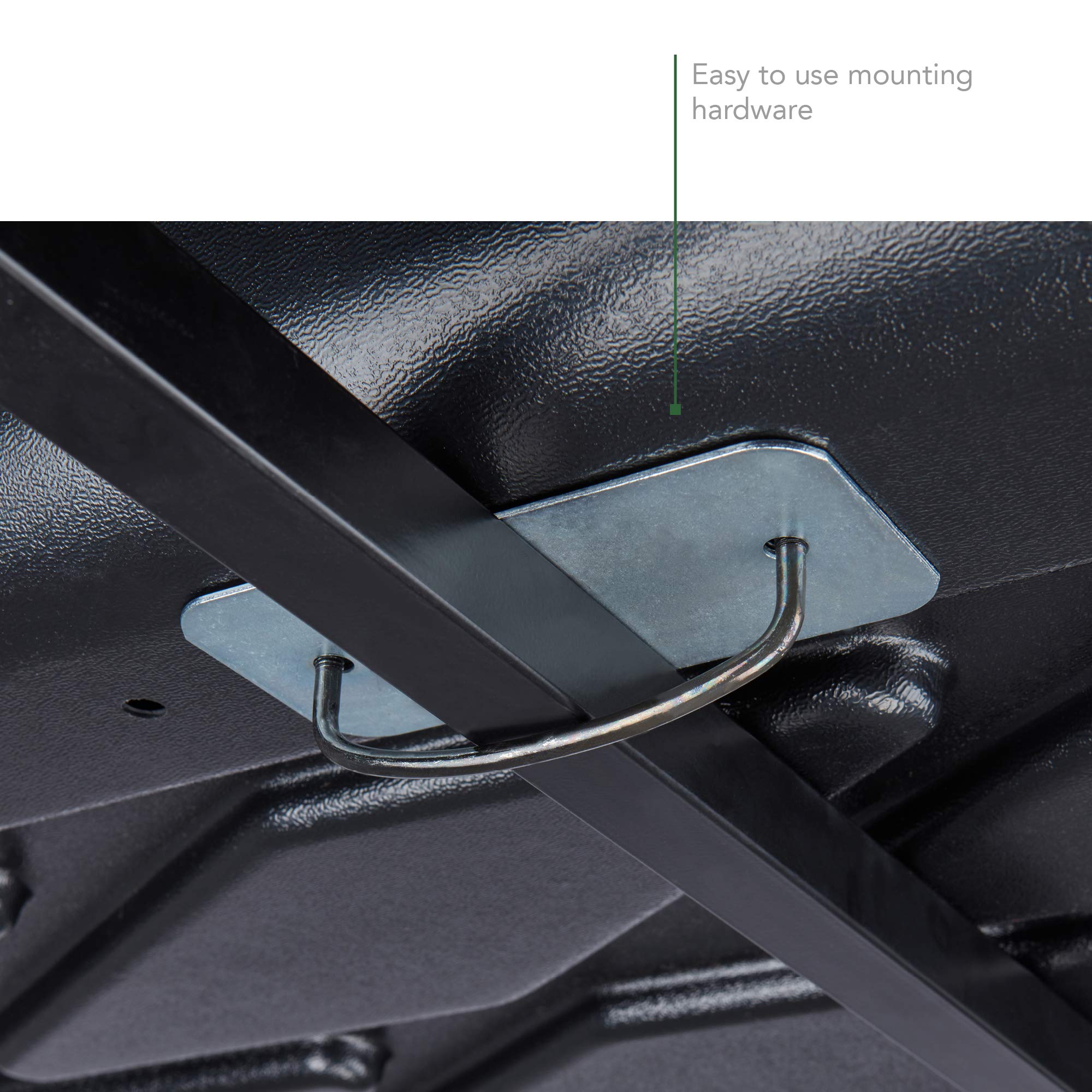 SportRack Vista XL Rear Opening Cargo Box,Black