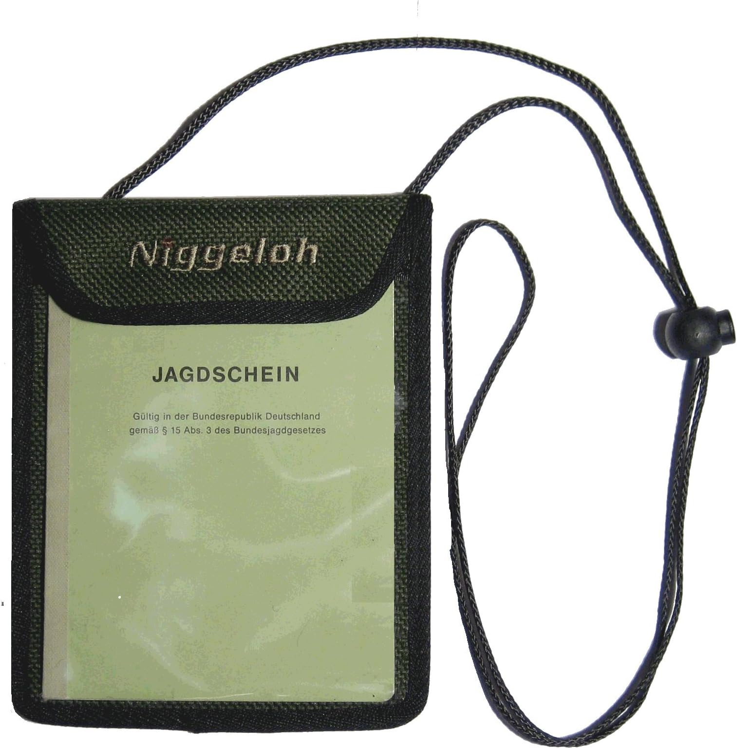 Niggeloh 021100026 Hunting Licence Holder Green