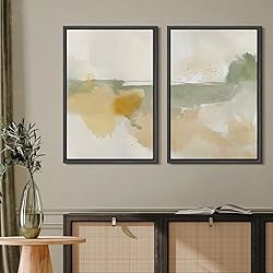 MUDECOR Framed Canvas Print Wall Art Set Abstract