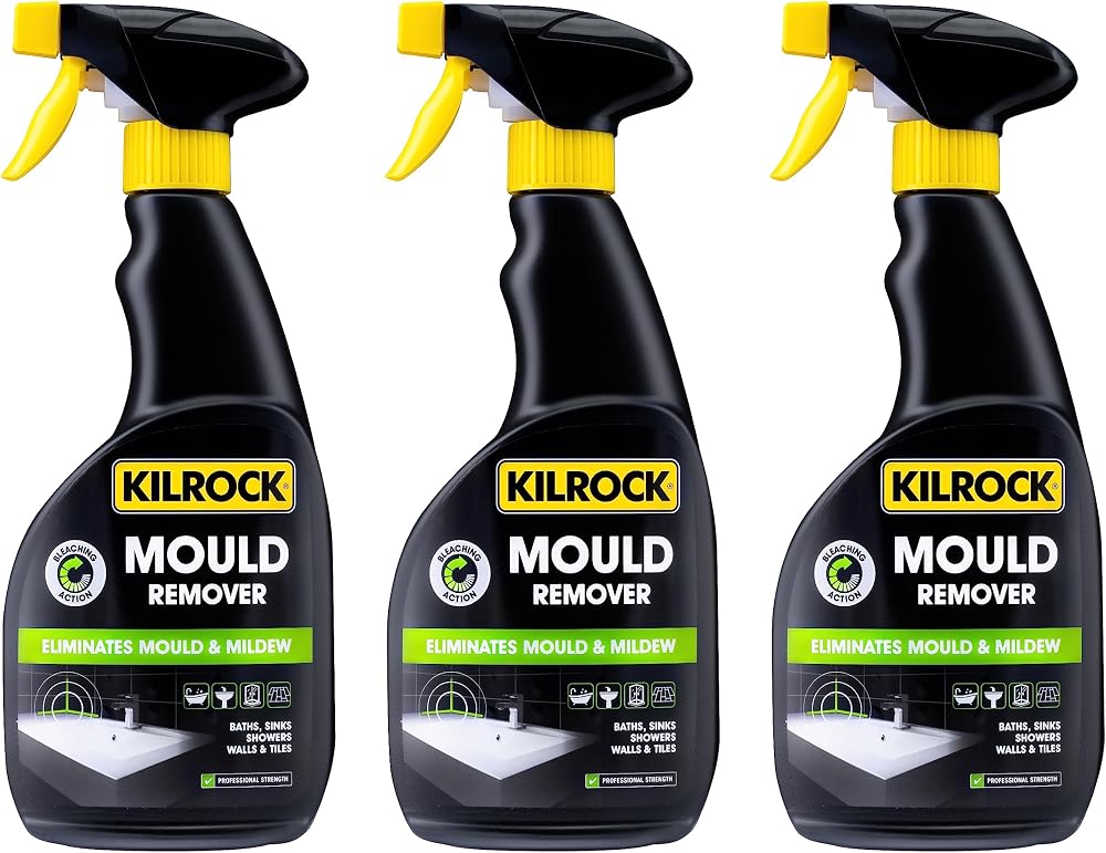 Kilrock 3 X Blast Away Mould Spray 500ml Pack of 3