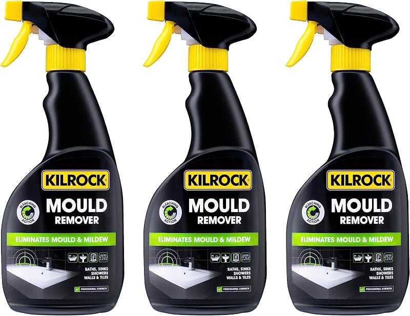 Kilrock 3 X Blast Away Mould Spray 500ml Pack of 3