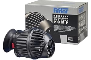 Hydor Koralia Nano Aquarium Circulation Pump, Includes Built-In Cable Protector, 240 GPH, Measures 2.4-Inches & is Ideal for Fresh or Salt Water Use