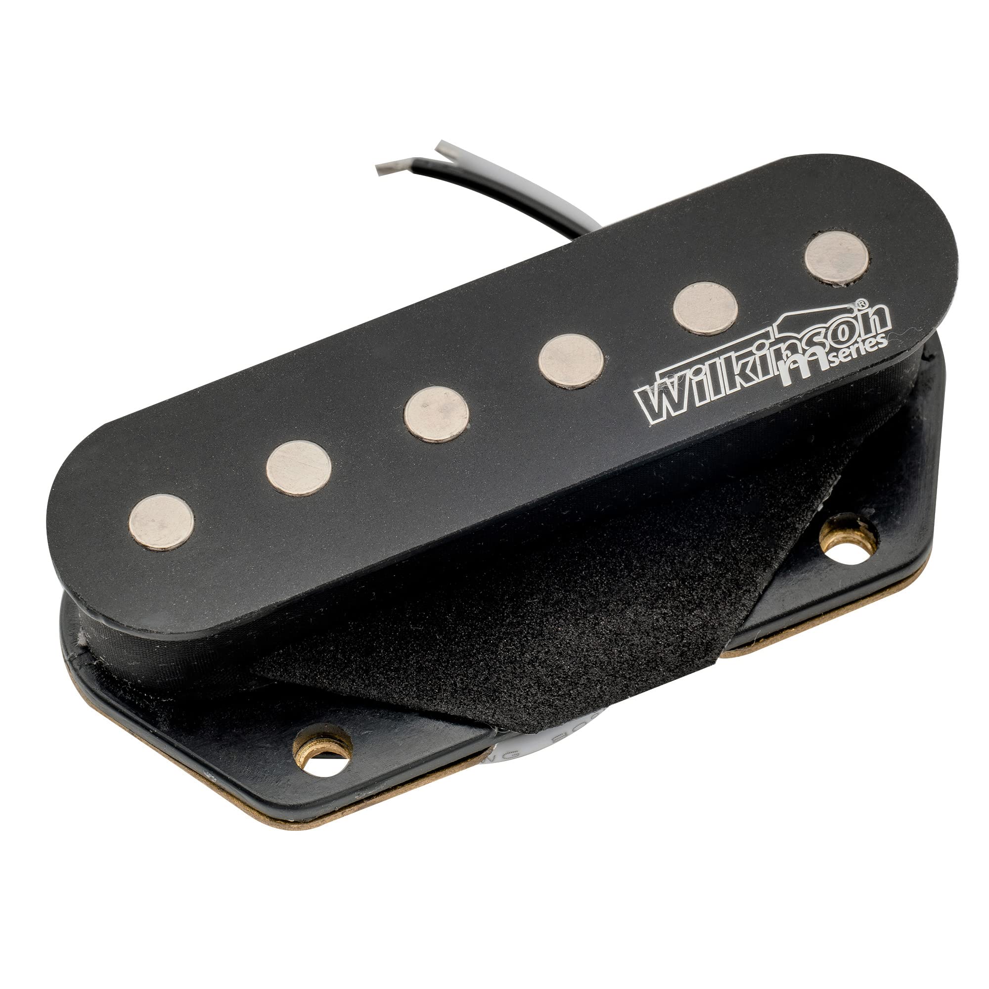 Wilkinson WOVT Low Gauss Vintage Nashville Ceramic Bridge Telecaster Pickup for Tele Style Electric Guitar, Black