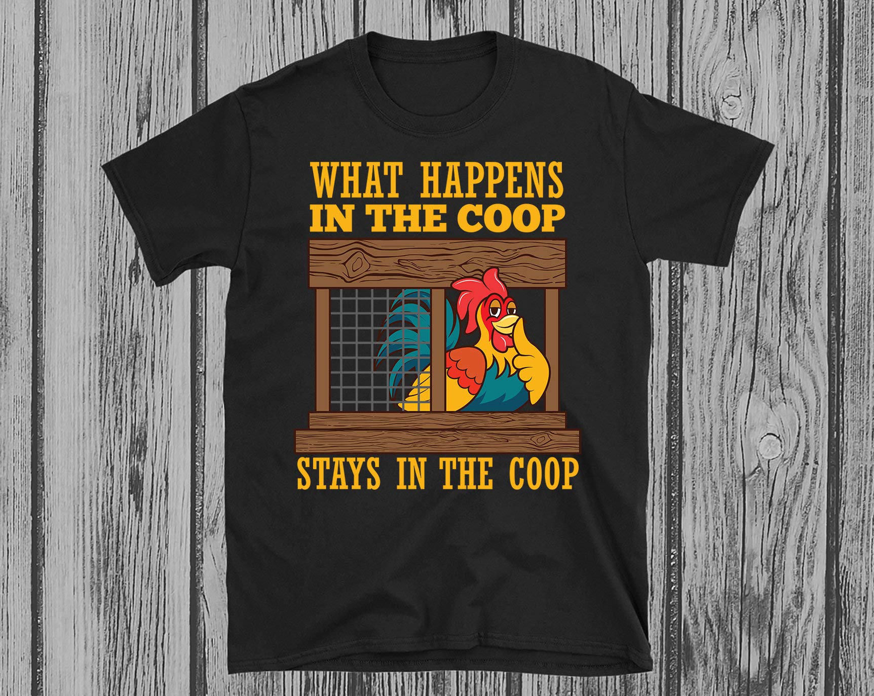 Chicken Coop Poultry Farmer Shirt Farm Animal Chickens Short Sleeve