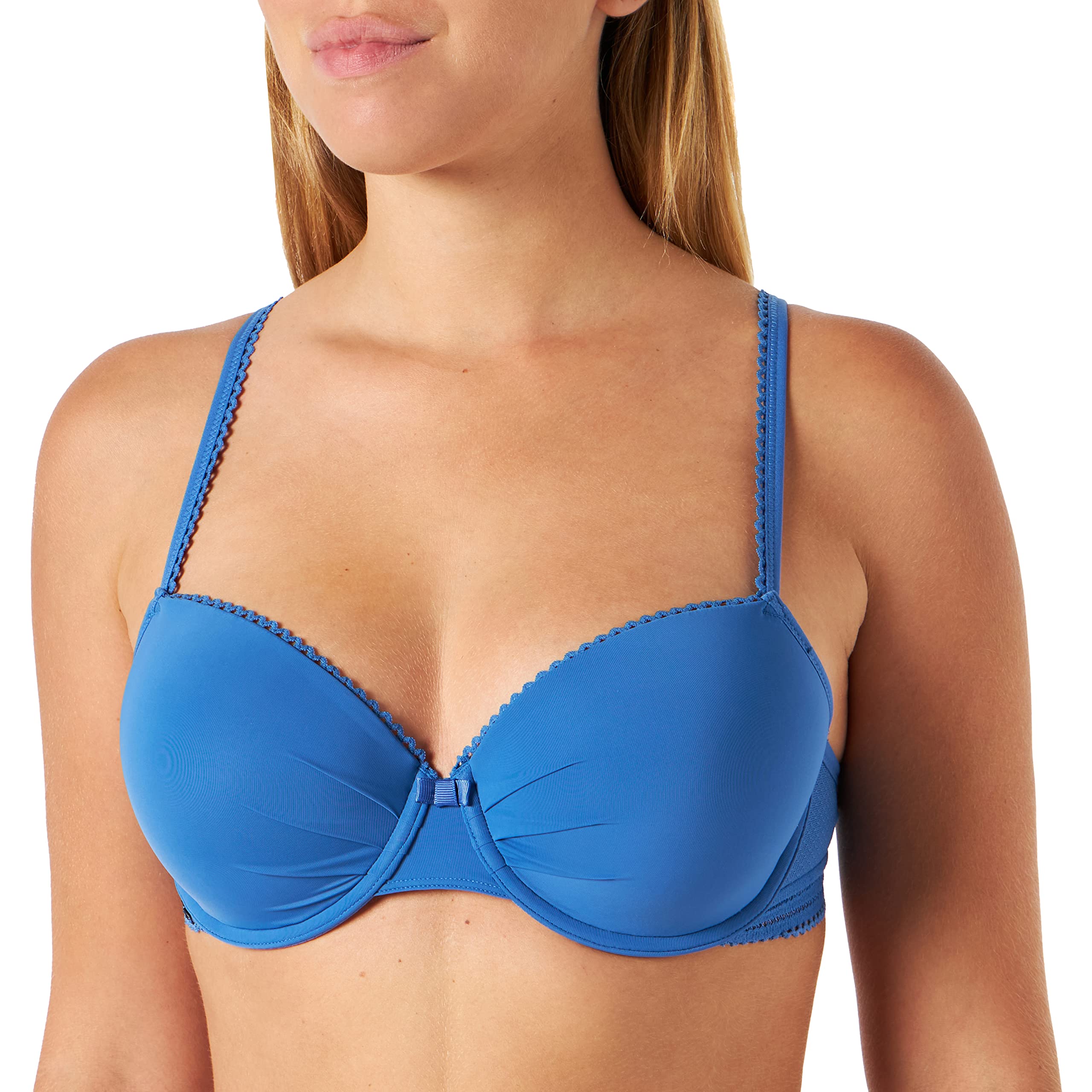 VARIANCE Lingerie Women's SECRETE Allure Padded Bra, Ocean, 85 B