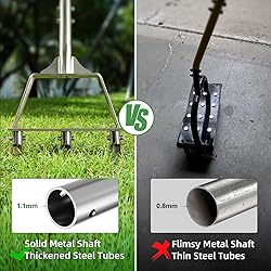 Manual Core Aerator Lawn Tool - Lawn Aerator Tool