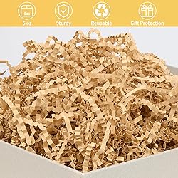 Mauproy 5oz Kraft Crinkle Cut Paper Shred