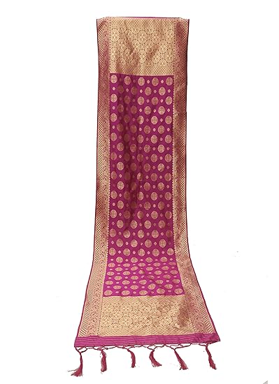 Paradise Creation Womens Banasari Jacquard Dupatta