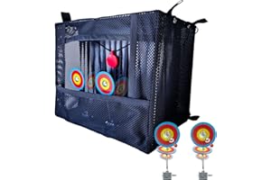 QIMOON Airsoft Target with 2pcs All Metal Automatic Reset Shooting Target for Airsoft Gun Shooting BB Pellets Indoor Outdo