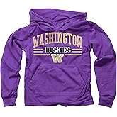 Wes and Willy Youth Boys College Team Long Sleeve Hooded T-Shirt