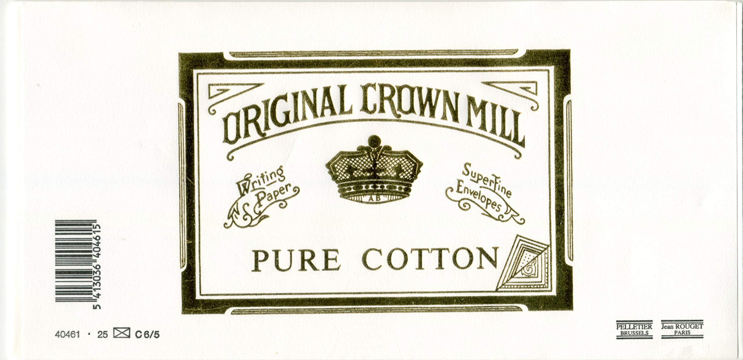 Original Crown Mill DL Pure Cotton Envelope, 40461