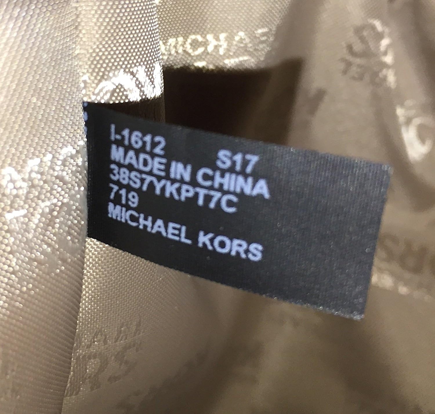 michael kors made in china