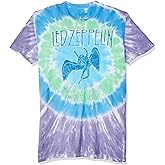 Liquid Blue Unisex-Adult Led Zeppelin Ramble on Swan Song Ss TeeT-Shirt