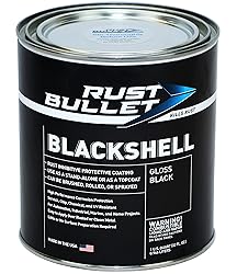 RUST BULLET BlackShell - Gloss Black - 1 Quart