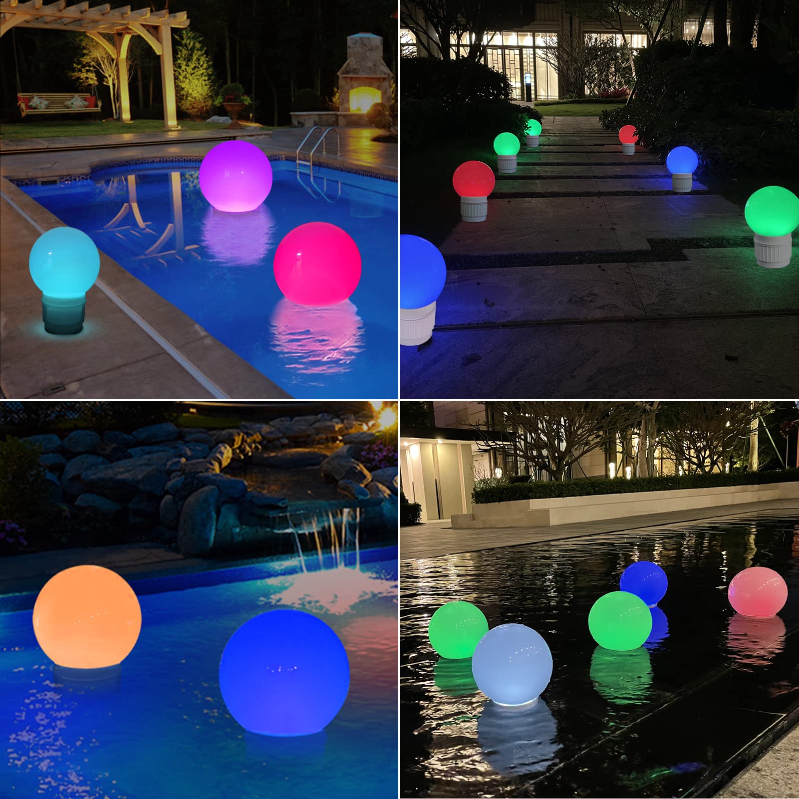 KingSom Pool Chlorine Dispenser Floater,Spa Chemical Dispenser with