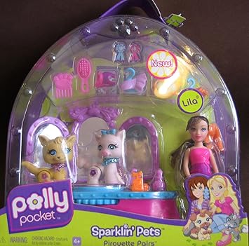 polly pocket sparklin pets
