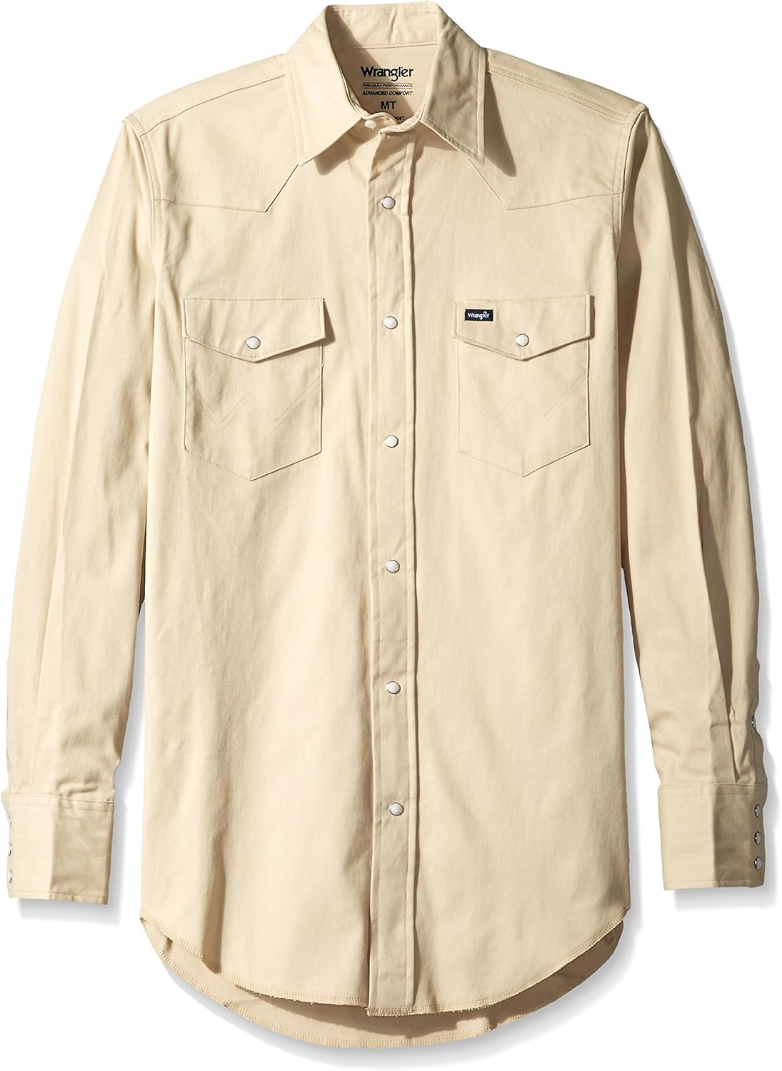 Amazon.com: Wrangler Men's Advanced Comfort Big and Tall Workshirts ...