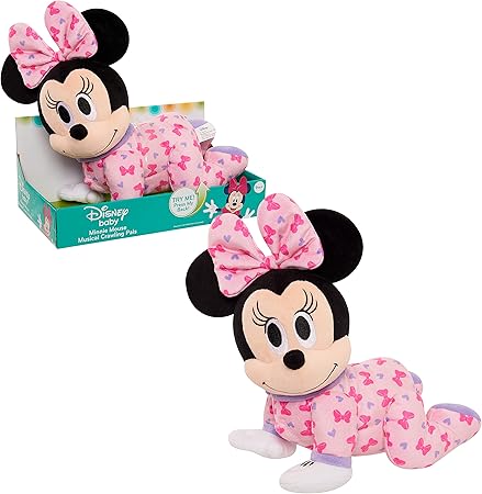 Amazon ディズニー ベビーミュージカル くるくるみ仲間たち ぬいぐるみ ミニー ぬいぐるみ おもちゃ