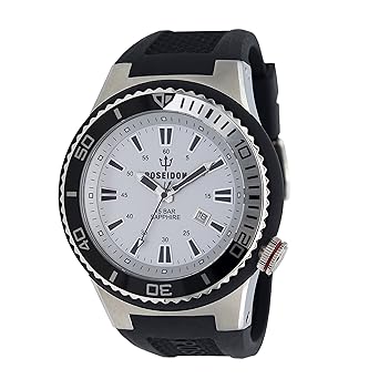 POSEIDON by KIENZLE XL Uhr Analog mit Silikon Armband UP00620