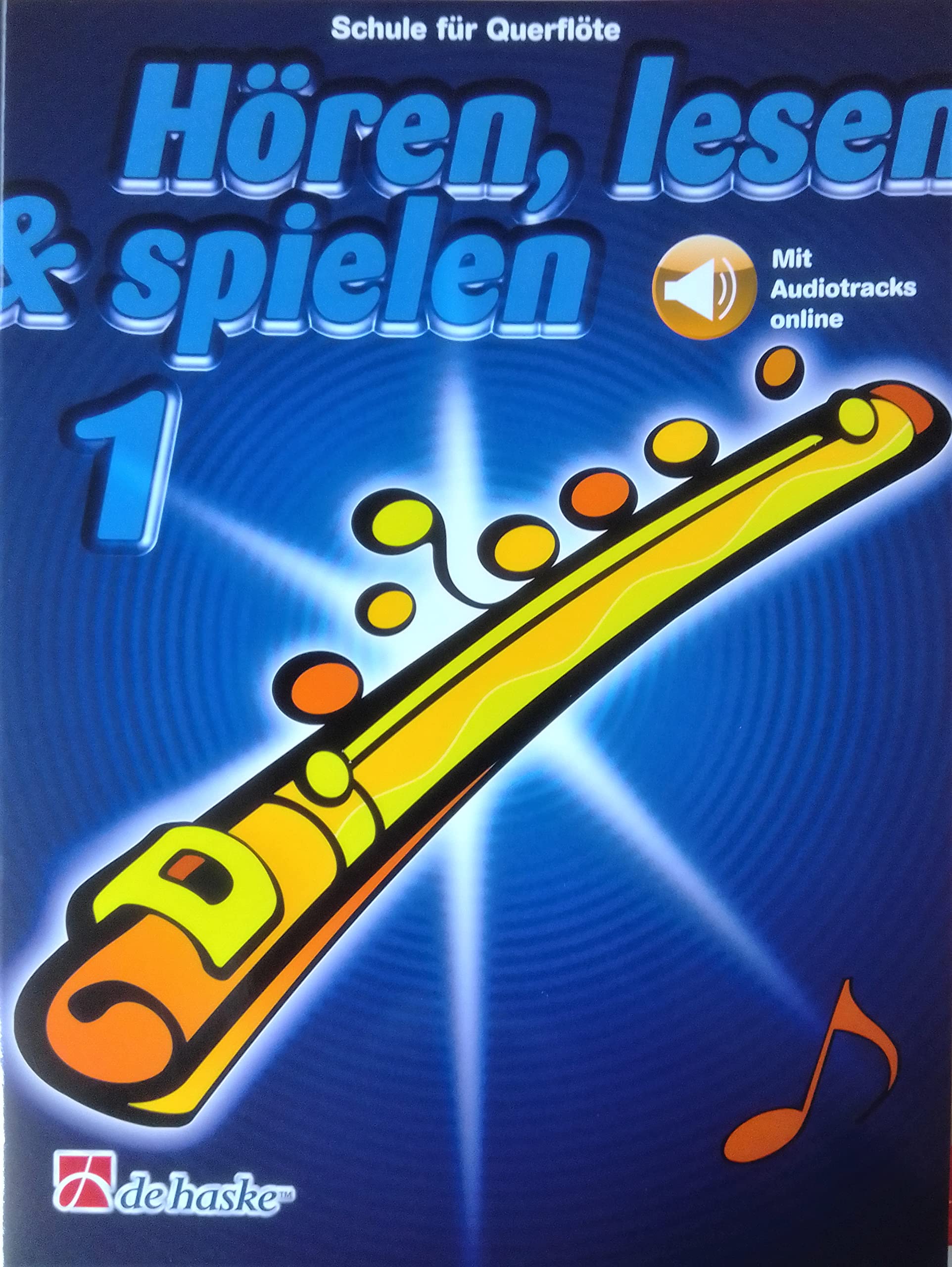 Tuyama® TFL Transverse Flute Flötenschule (Band 1)