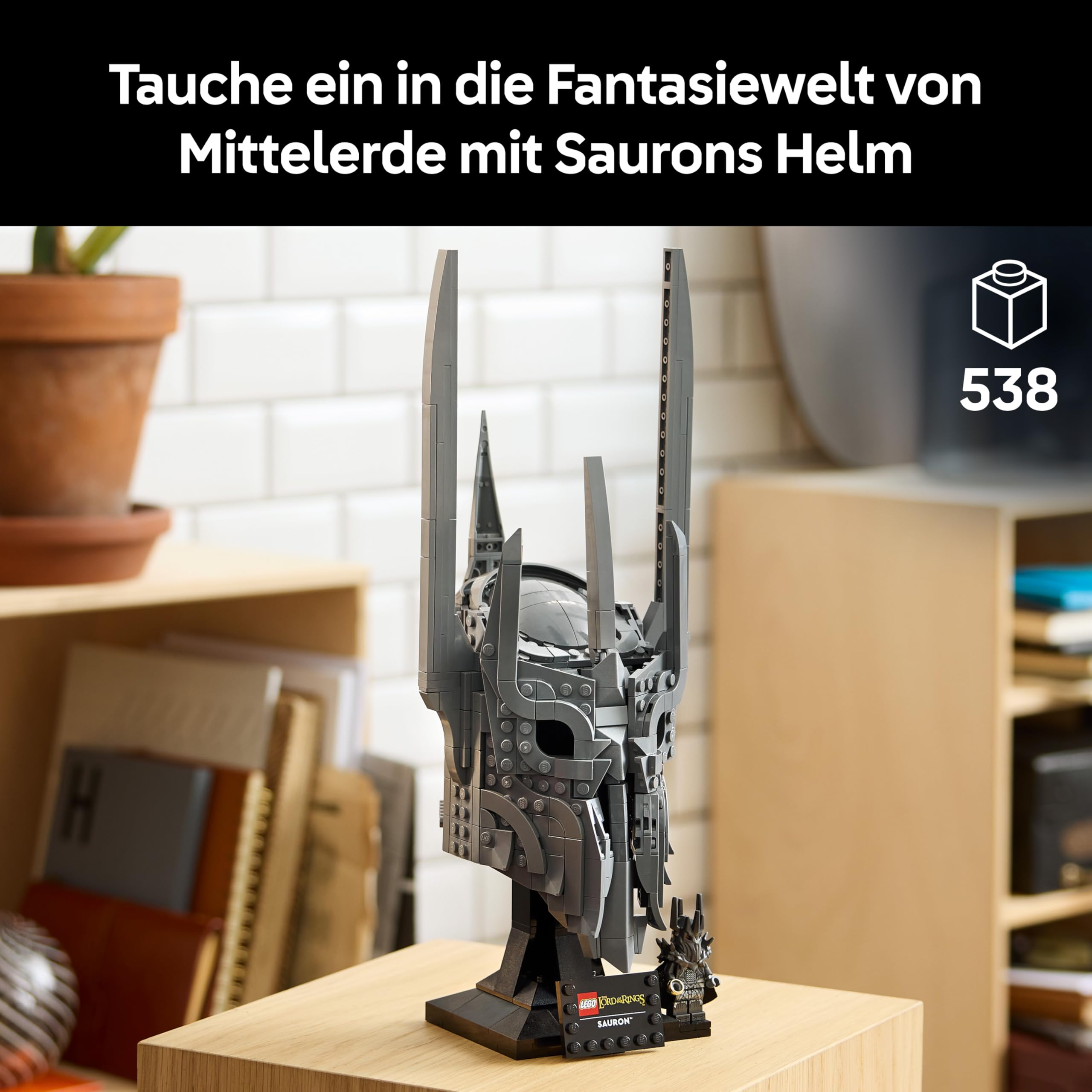 LEGO Icons 11373 Der Herr der Ringe: Saurons Helm, bauset 2