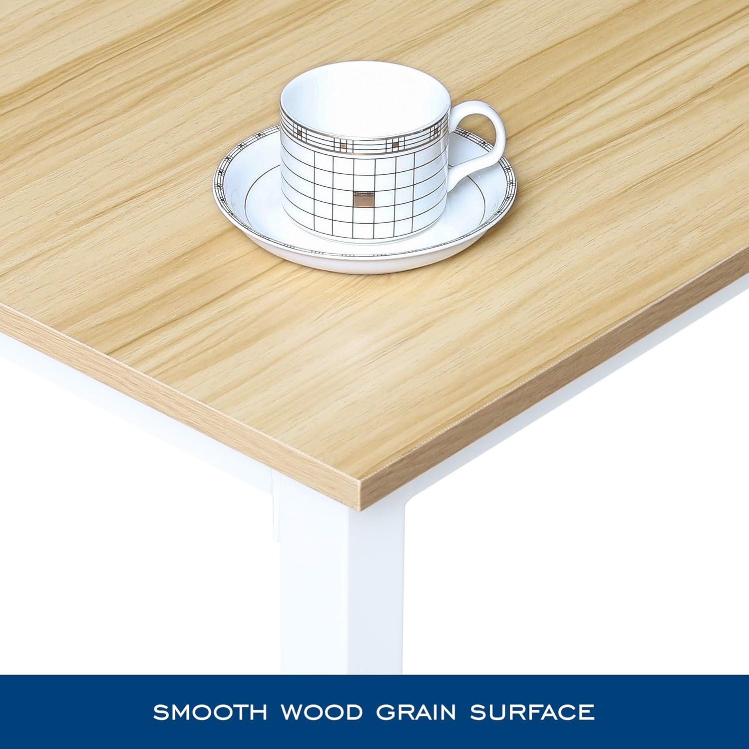 HOMURY 3 Piece Dining Table Set Breakfast Nook Dining Table with Two Benches,White: Furniture & Decor