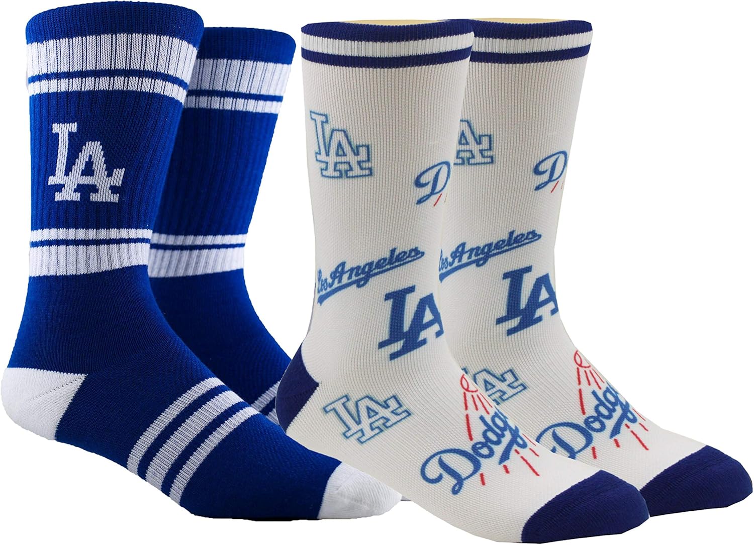 PKWY by Stance Los Angeles Dodgers Unisex 2Pack Crew