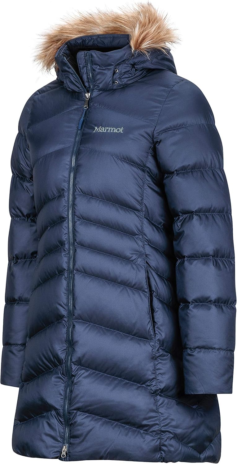 Marmot Women's Montreal Knee-length Down Puffer Coat: Clothing