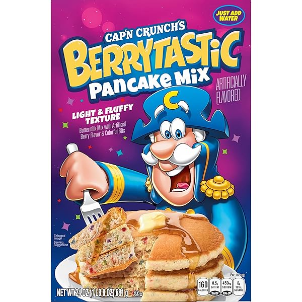 CAP’N CRUNCH BERRYTASTIC PANCAKE MIX