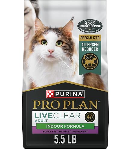 Purina Pro Plan LiveClear Allergen Reducing Dry Cat Food, Salmon