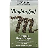 Mighty Leaf Tea Organic Green Dragon Hand-Stitched Tea Bags, 15 ct