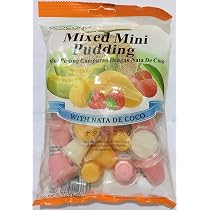 Amazon.com : Mixed Mini Pudding with Nata De Coco 375 g : Grocery ...