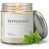 1OAK Peppermint Candle - Soy Wax Scented Candles - Scented Candles for Home (7oz.)