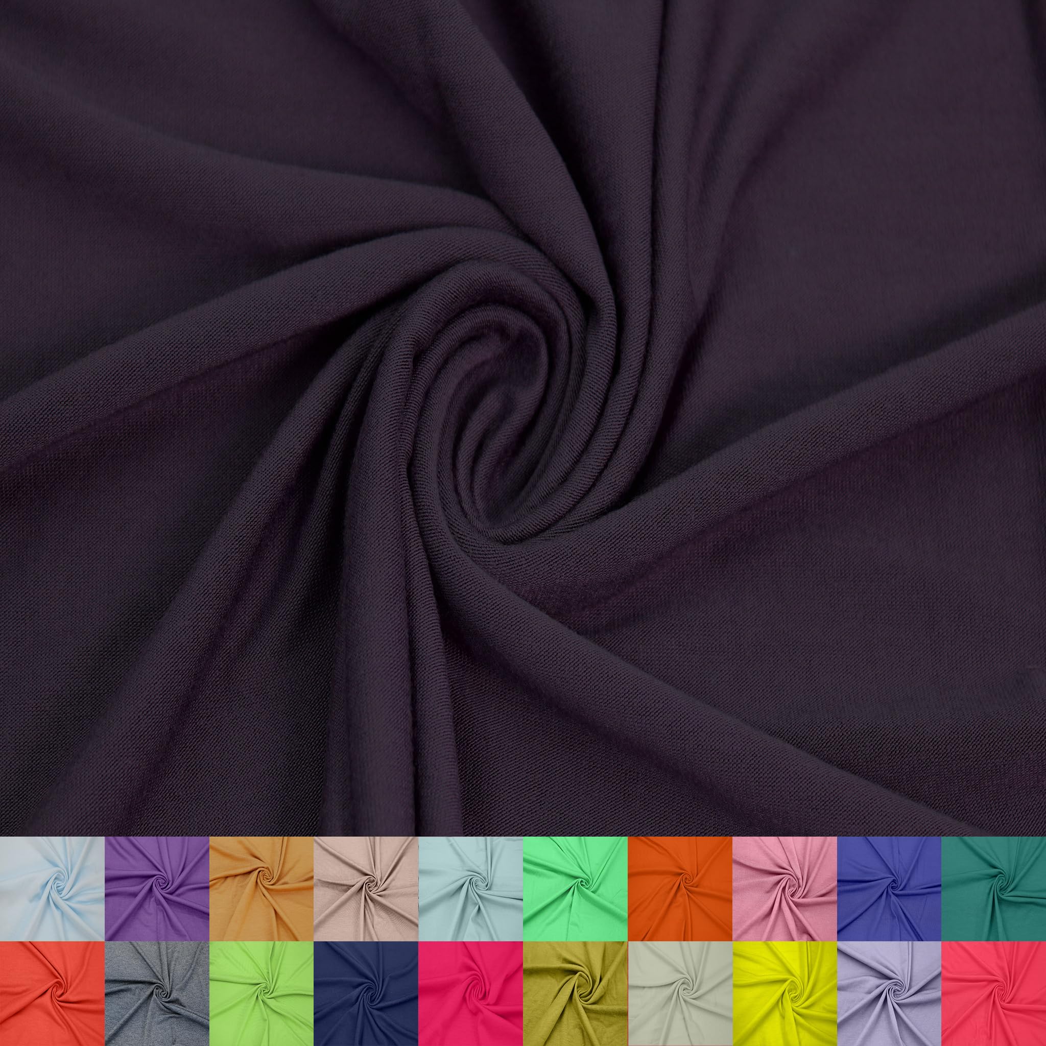 Stylish FABRIC 60" Wide Rayon Spandex Jersey Knit