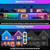 Linke LED RGB Light Bar 42W Wall Washer 3350LM 10 Colors 30 Modes Remote view 9
