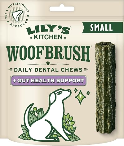 Lily's Kitchen Woofbrush Gut Health Dental Chew Small Dogs 5 Pack