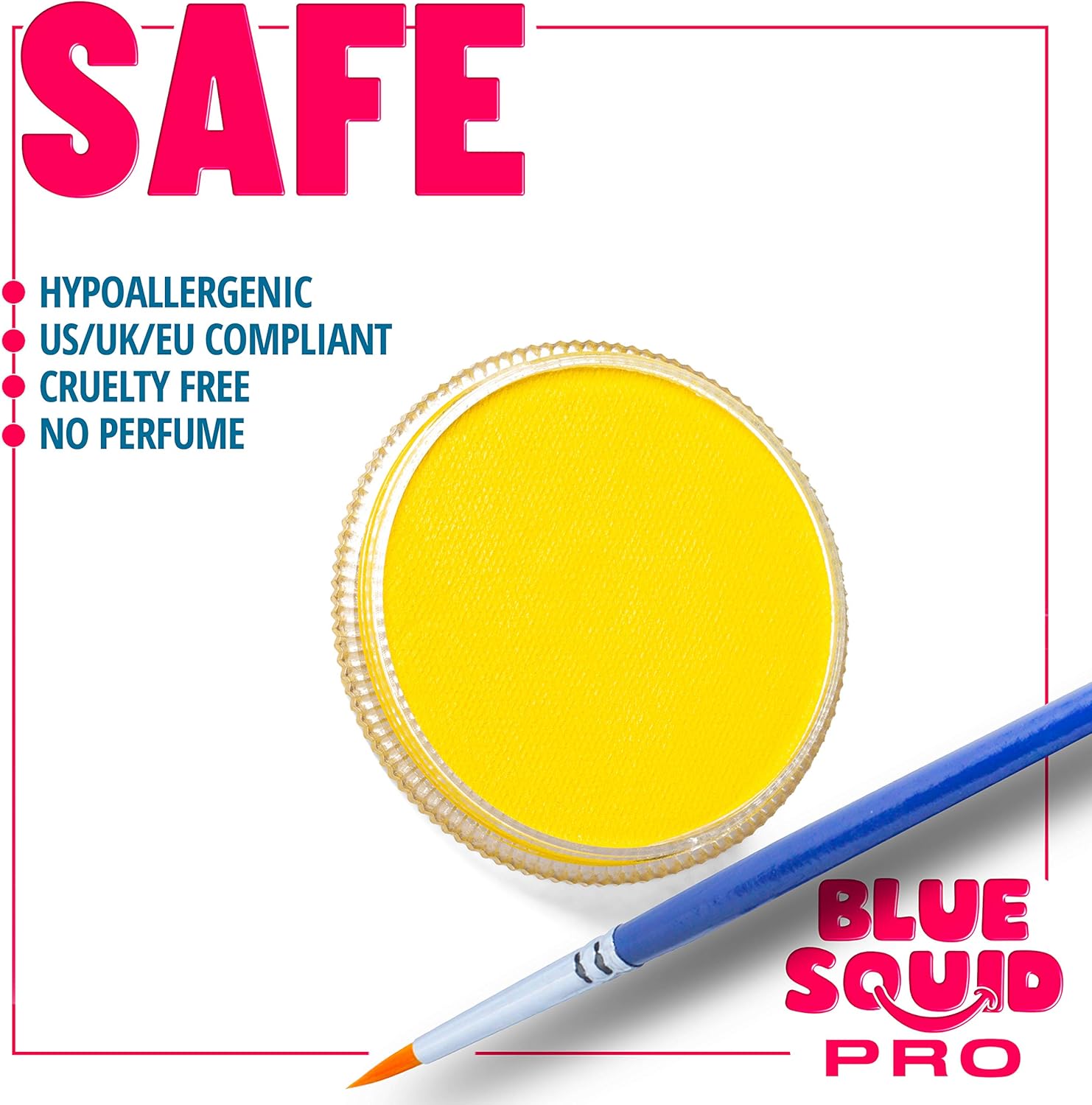 Blue Squid PRO Face Paint, Professional Water Based Single Cake Facepaint & Body Paints, SFX Makeup - Image 4