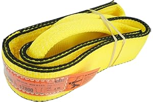 CHENANGO SUPPLY DD Sling (USA Made). 3" x 6', 2 Ply, Nylon Lifting Slings, Master Edge, Eye & Eye, Heavy Duty, 8900 lbs Vertical, 7200 Choker, 17800 Basket Load Capacity (3" x 6')