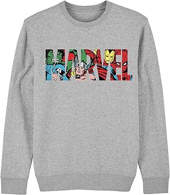 grey marvel sweatshirt