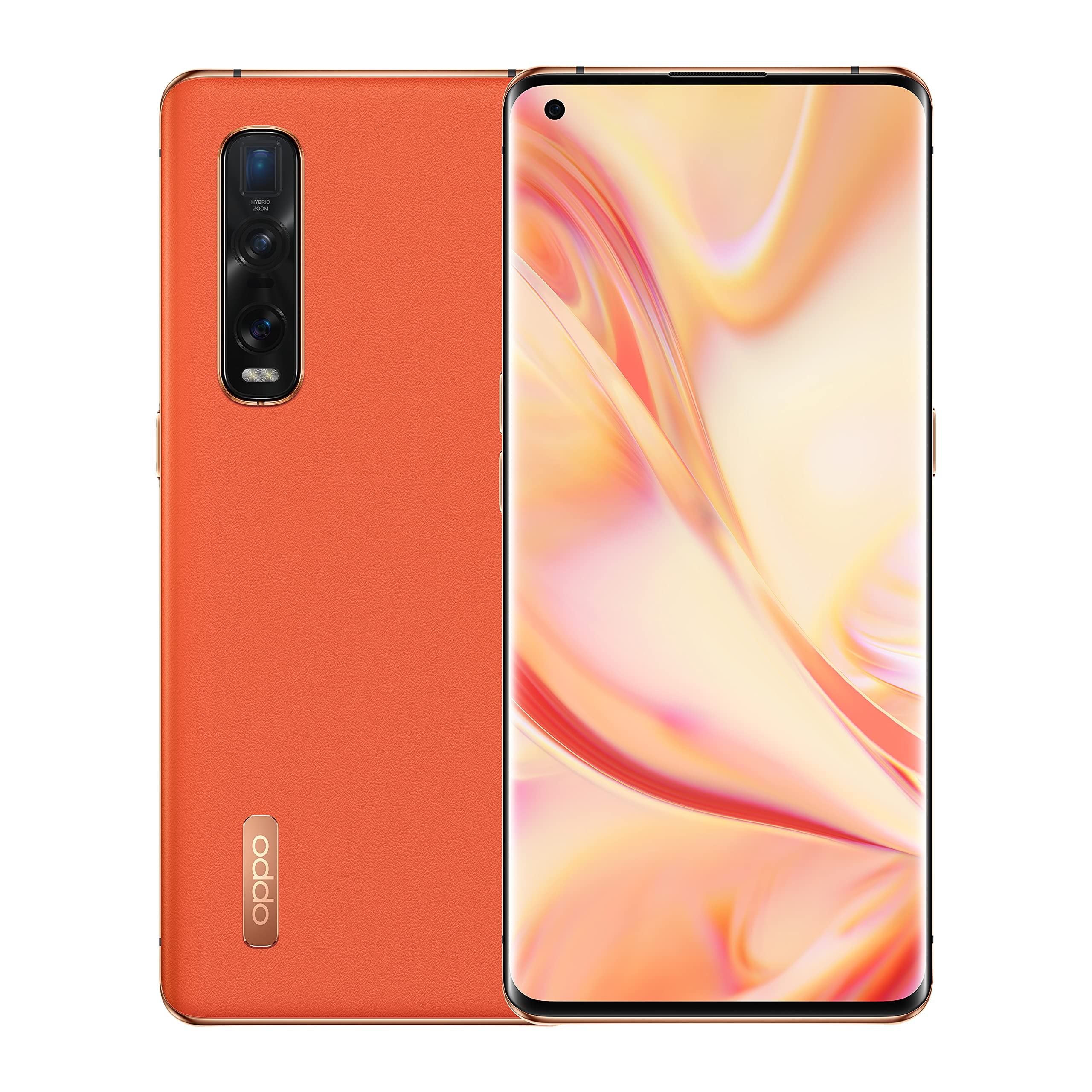 OPPO FIND X2 PRO 5G CPH2025 Global ROM EU/UK 12GB + 512GB - Orange Leather