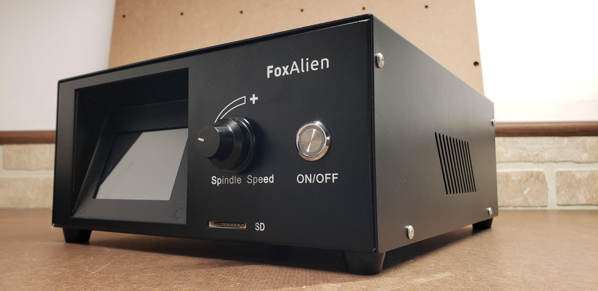 29/mo Finance FoxAlien CNC Router Machine 4040XE, 300W Spindle 3