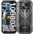 DOOGEE S Cyber Pro Rugged Smartphone Unlocked, 32GB+512GB Rugged Phone Android 14, 10800mAh Battery, 6.6" FHD+120Hz Waterproof Phone, 50MP+32MP, IP68/IP69K/Dual SIM/NFC/OTG/Face ID,Silver