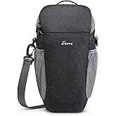 S-ZONE Camera Bag DSLR/SLR Waterproof Camera Case for Photographers Holster Compatible with Nikon Canon Sony