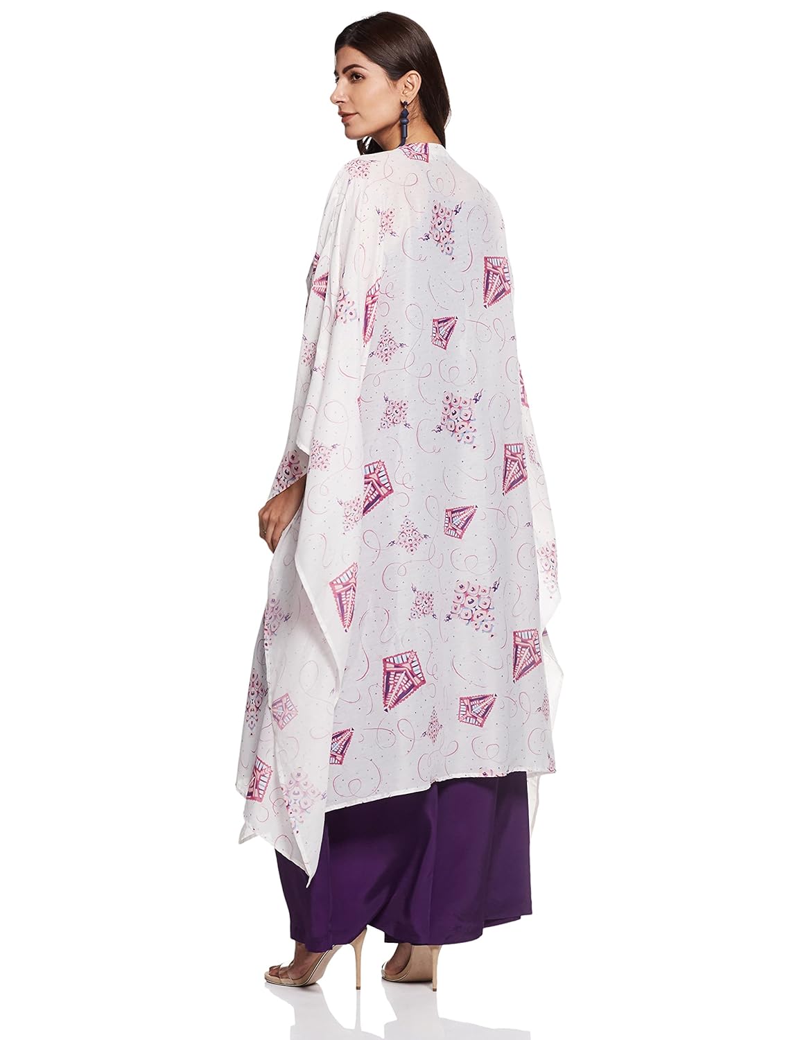 rheson by sonam & rhea kapoor women's big pocket cape shrug