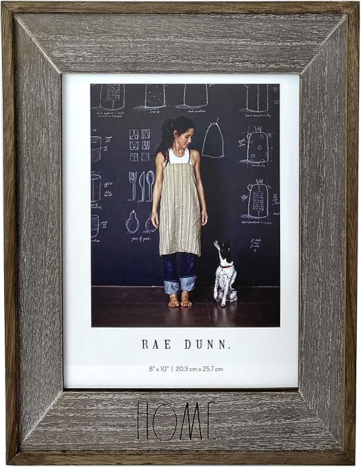 Rae Dunn “Home” Picture Frame 8 x 10 in. Photo Holder