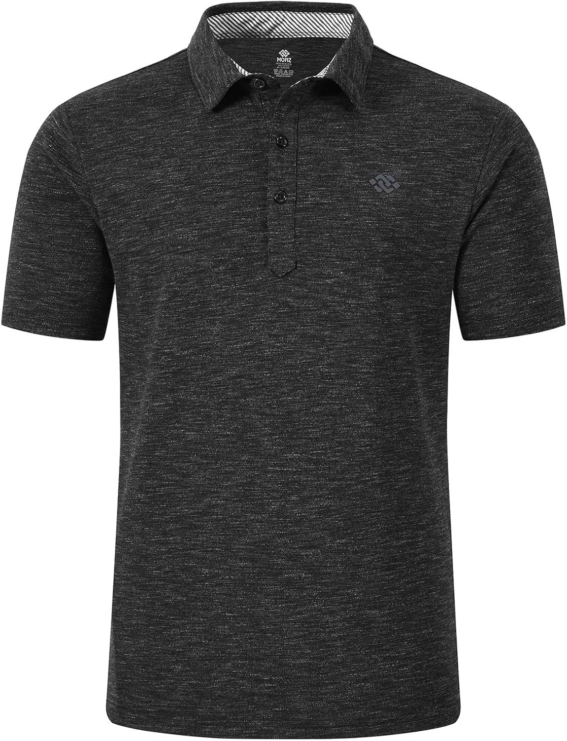 MoFiz Men's Golf Polo Shirt Active Shirts Short Sleeve T-Shirt Athletic Classic Jersey Shirts at  Men’s Clothing store