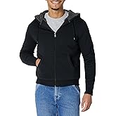 Amazon Essentials Hoodie For Men, Sherpa-Lined Full-Zip Fleece Sweatshirt