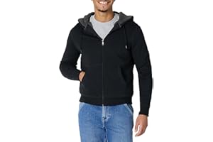 Amazon Essentials Hoodie For Men, Sherpa-Lined Full-Zip Fleece Sweatshirt